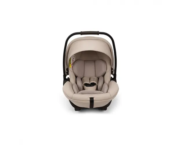 Set Nuna scoica auto i-size Arra Next Biscotti + Baza isofix Base next i-Size pentru Arra next