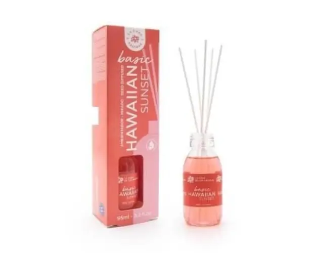Odorizant de camera cu betisoare de rattan Basic miros Hawaiian 95ml
