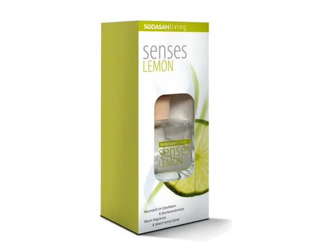 Odorizant de camera Senses lamaie 200ml Sodasan