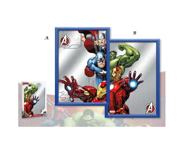 Oglinda de perete Avengers