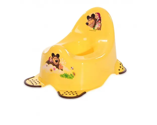 Olita antiderapanta Disney Masha and the Bear Yellow