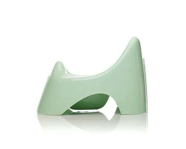 Olita anatomica cu spatar Thermobaby Celadon green