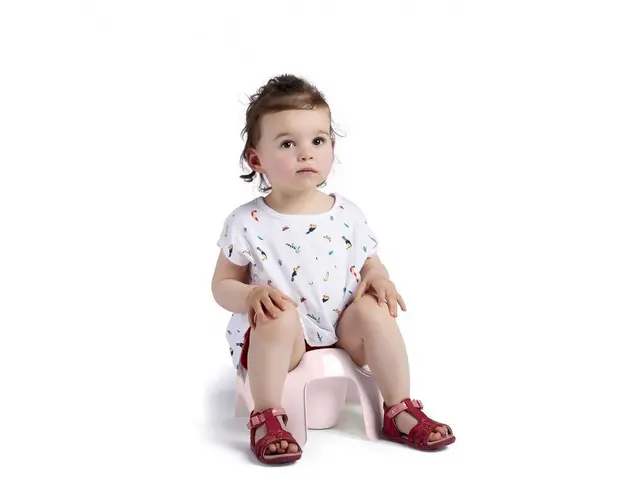 Olita anatomica cu spatar Thermobaby Powder pink