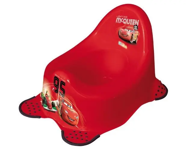 Olita antiderapanta Disney Cars Red