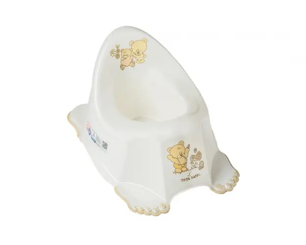 Olita plastic antiderapanta Lux Bear alba