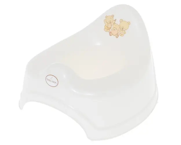 Olita simpla ursuletul Teddy alb perlat