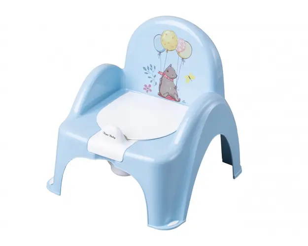 Olita muzicala Tega Baby tip scaunel Forest Albastra