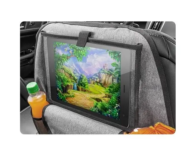 Organizator auto multimedia pentru scaunul din spate Reer TravelKid Entertain 86051