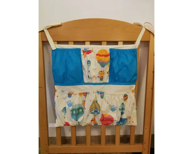 Organizator patut Balonase KidsDecor din bumbac 35x50 cm