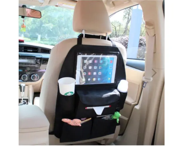 Organizator pentru scaun auto cu suport de tableta si diverse accesorii Zopa