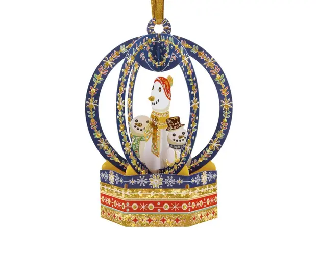 Ornament de brad Craciun Santoro Baubles Om de zapada