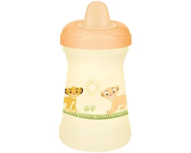 Pahar cu tetina moale 300ml Disney Lion