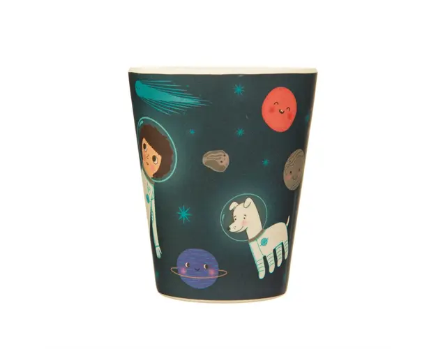 Pahar din bambus Sass and Belle Planeta