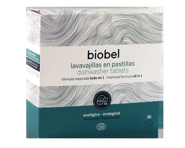 Pastile bio masina de spalate vase Biobel 30 buc