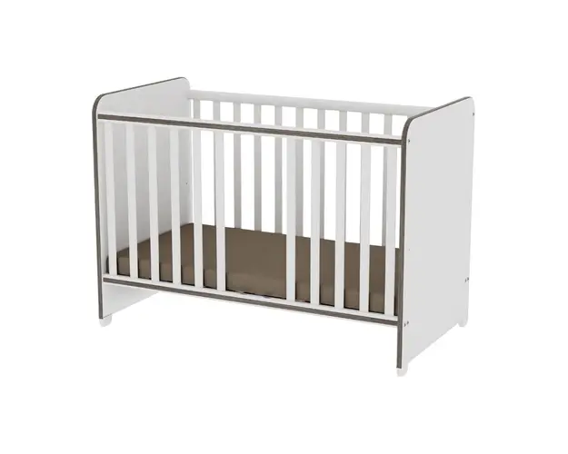 Pat lemn 120x60 cm Sweet Dream White Coffee