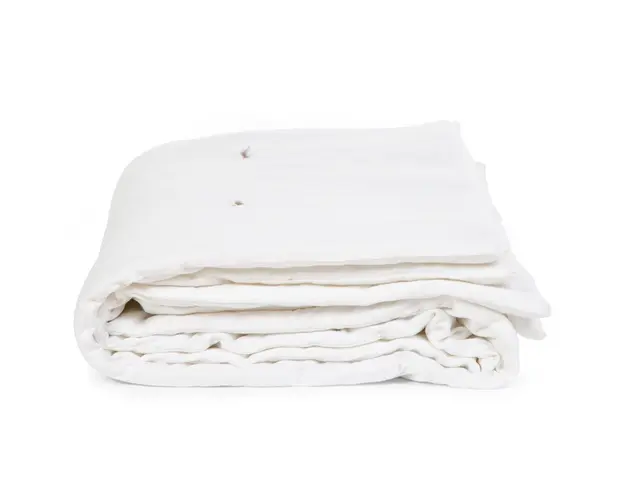 Patura matlasata Childhome 140x100 cm Jerse ecru