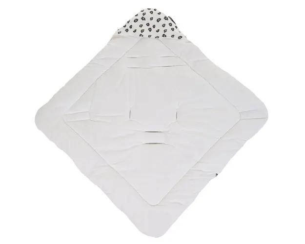 Paturica de infasat Childhome 75x75 cm JerseMuselina Leopard