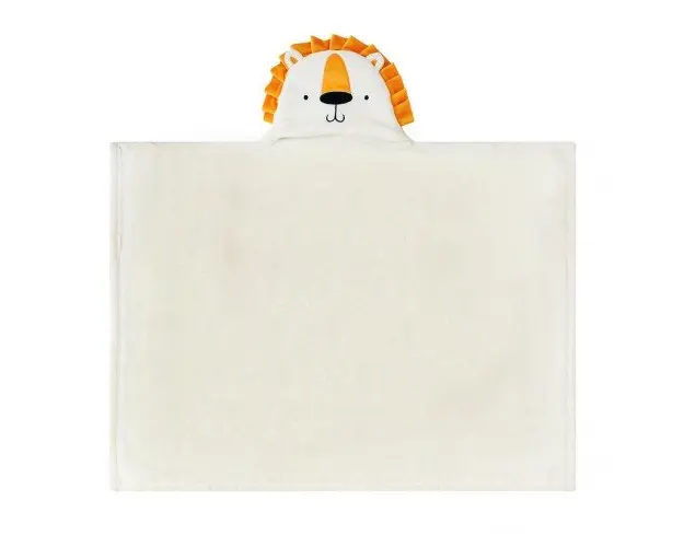 Paturica de infasat cu gluga pentru bebelusi Leu