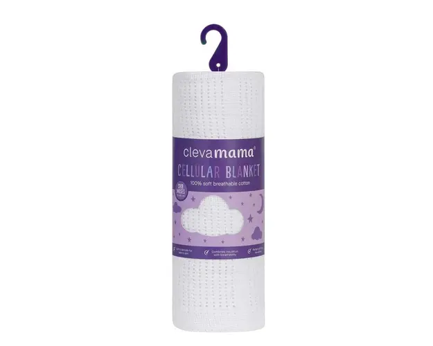 Paturica din bumbac Clevamama 80 x 100 cm 3487