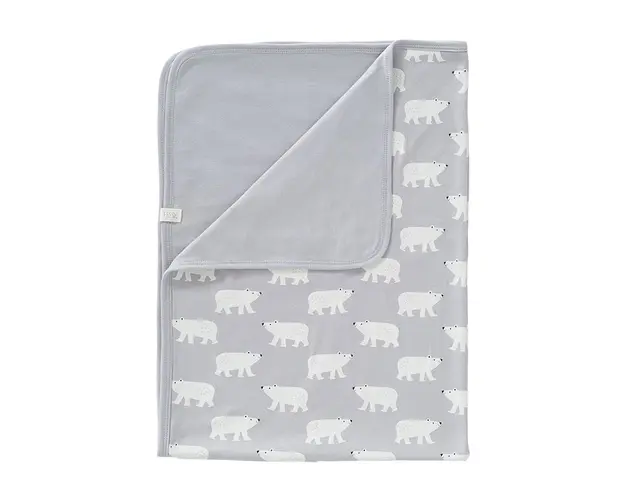 Paturica din bumbac organic Polar Bear