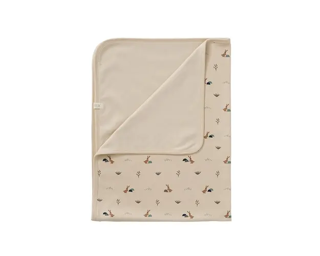 Paturica din bumbac organic cu model Sandshell