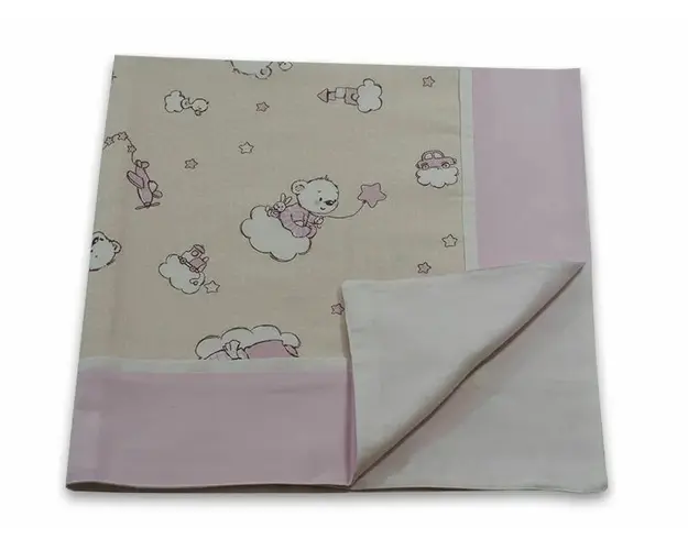 Paturica Ursuletul Martinica roz cu spate finet