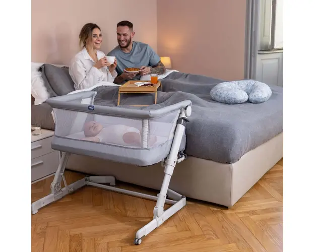 Patut atasabil Chicco Next2Me PopUp Atmoshpere gri