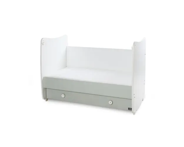 Patut balansoar transformabil Dream White Milky Green 60 x 120 cm