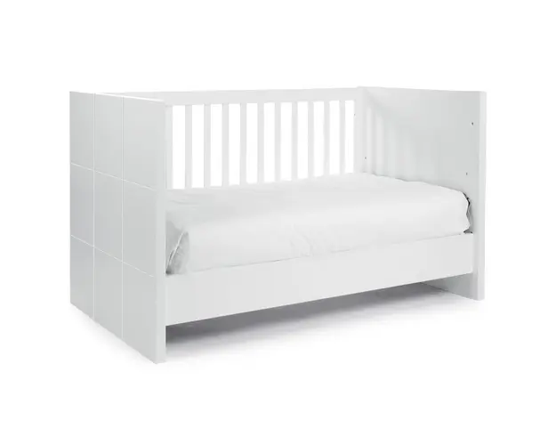 Patut Childhome Quadro White 70x140 cm MDF Alb