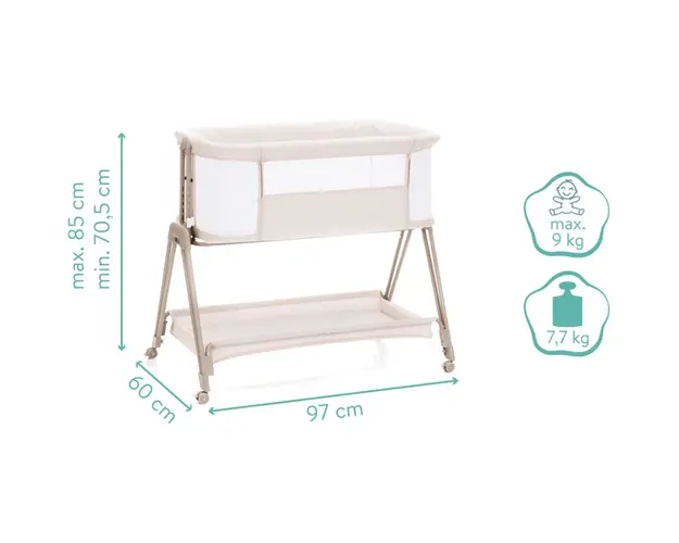 Patut co-sleeper Fillikid Dream crem