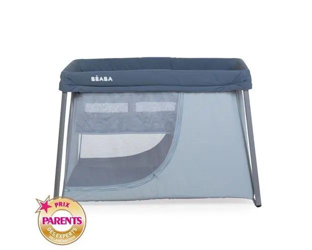 Patut de calatorie 3 in 1 Beaba Eazy Sleep mineral grey