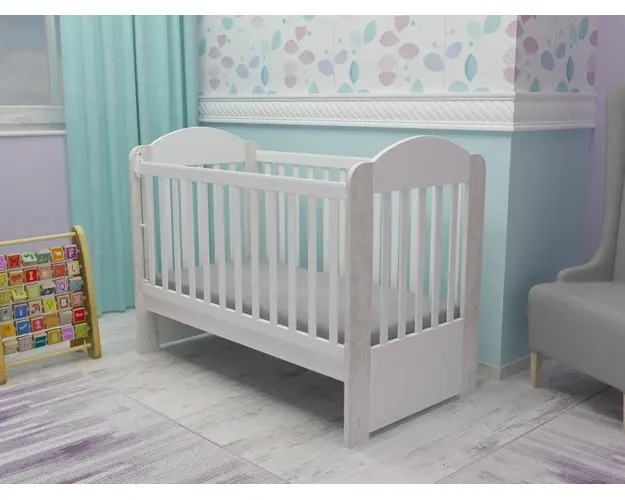 Patut din lemn Olivia Alb-Antik