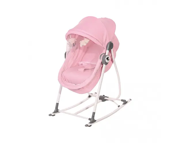 Patut leagan pentru nou nascut 2 in 1 Alicante Pink