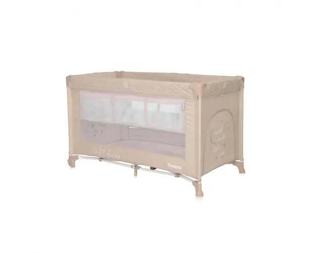 Patut pliabil Noemi 2 nivele Fog Beige Star