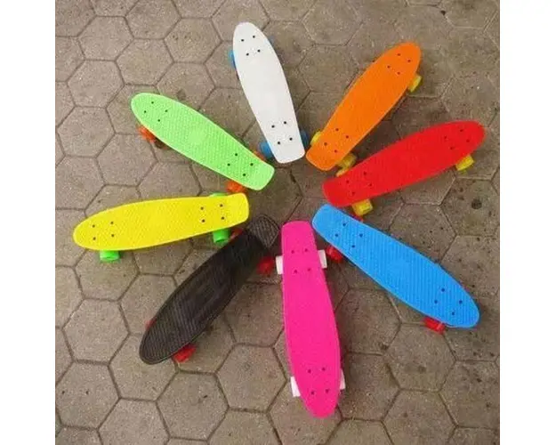 Penny board 55 cm portocaliu
