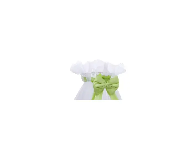 Perdea pentru baldachin Basic Verde Fillikid
