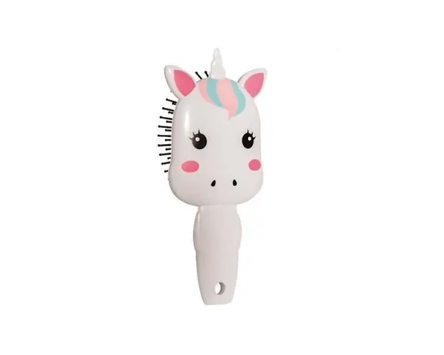 Perie de par pentru copii alba Sweet Dreams Unicorn Martinelia 3014w