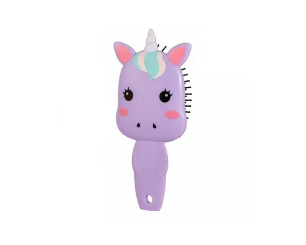 Perie de par pentru copii mov Sweet Dreams Unicorn Martinelia 3014w
