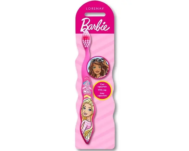 Periuta de dinti cu capac Barbie