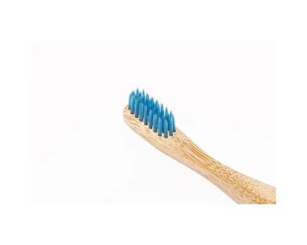 Periuta de dinti din bambus pentru copii albastru Nordics