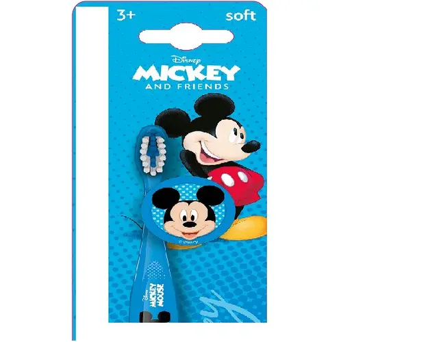 Periuta de dinti Disney Mickey albastru Mr. White