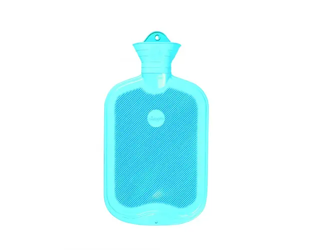 Perna pentru apa calda Sanger din cauciuc natural 2L bleu