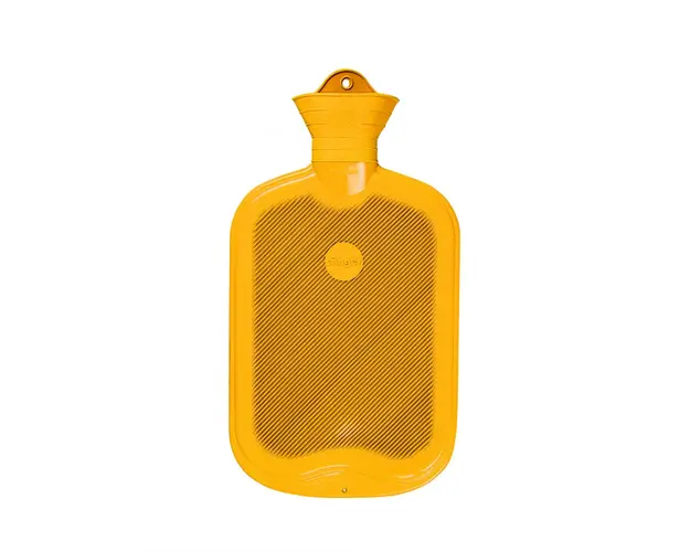 Perna pentru apa calda Sanger din cauciuc natural 2L galben