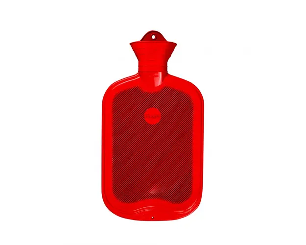 Perna pentru apa calda Sanger din cauciuc natural 2L rosu