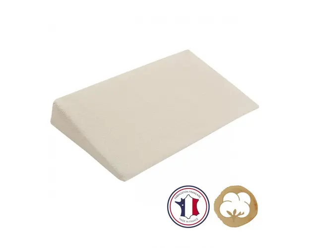 Perna plan inclinat 10 Grade din Bumbac Organic 55x35 cm