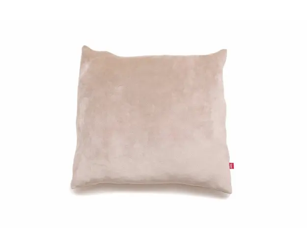 Perna pufoasa de plus KidsDecor bej din polyester 37x37 cm