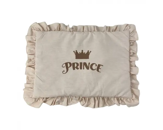 Perna slim cu volanas Prince bej
