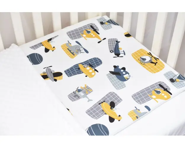 Pernuta plata bebe model elicoptere 50x40 cm