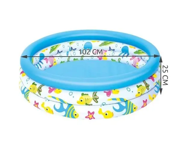 Piscina gonflabila 102 x 25 cm Bestway MY17249