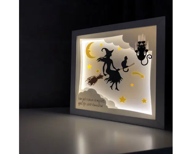 Tablou luminos Pisica 001